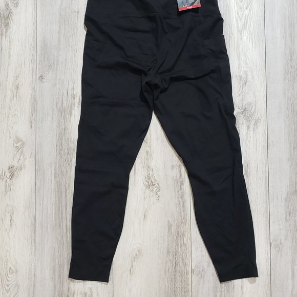 Member's Mark Women's Everyday Moto High Rise Ankle Legging Black - Picture 2 of 3